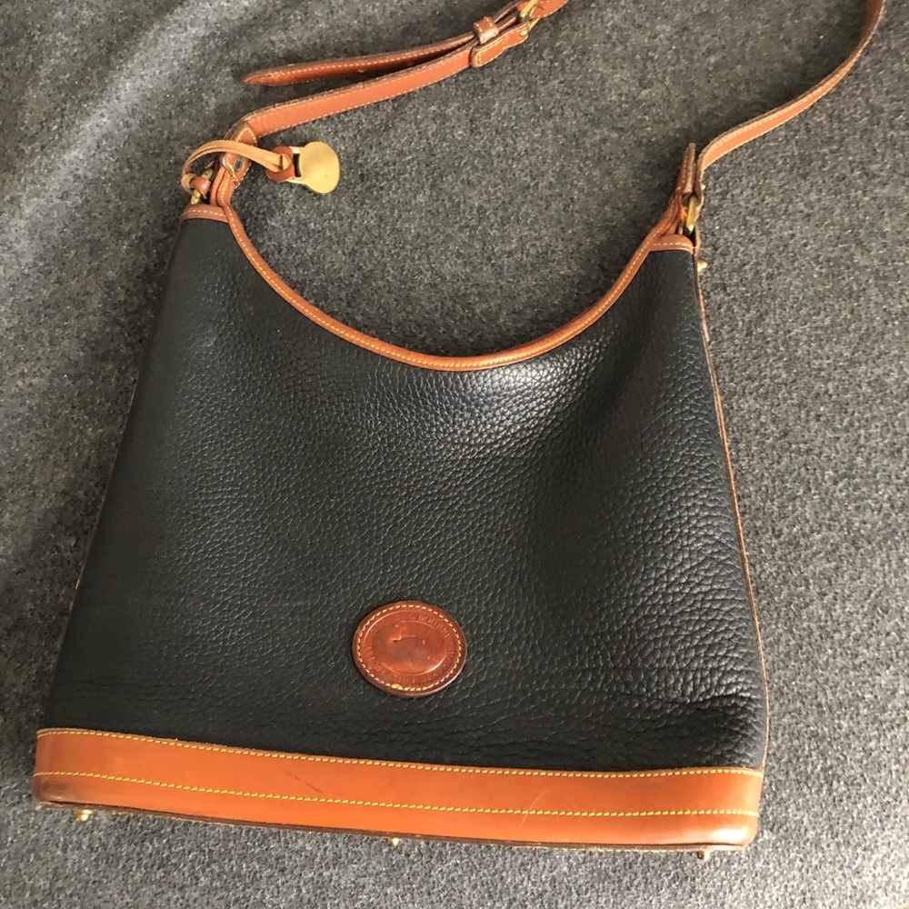 Vintage 90s Authentic Dooney & Bourne large hobo